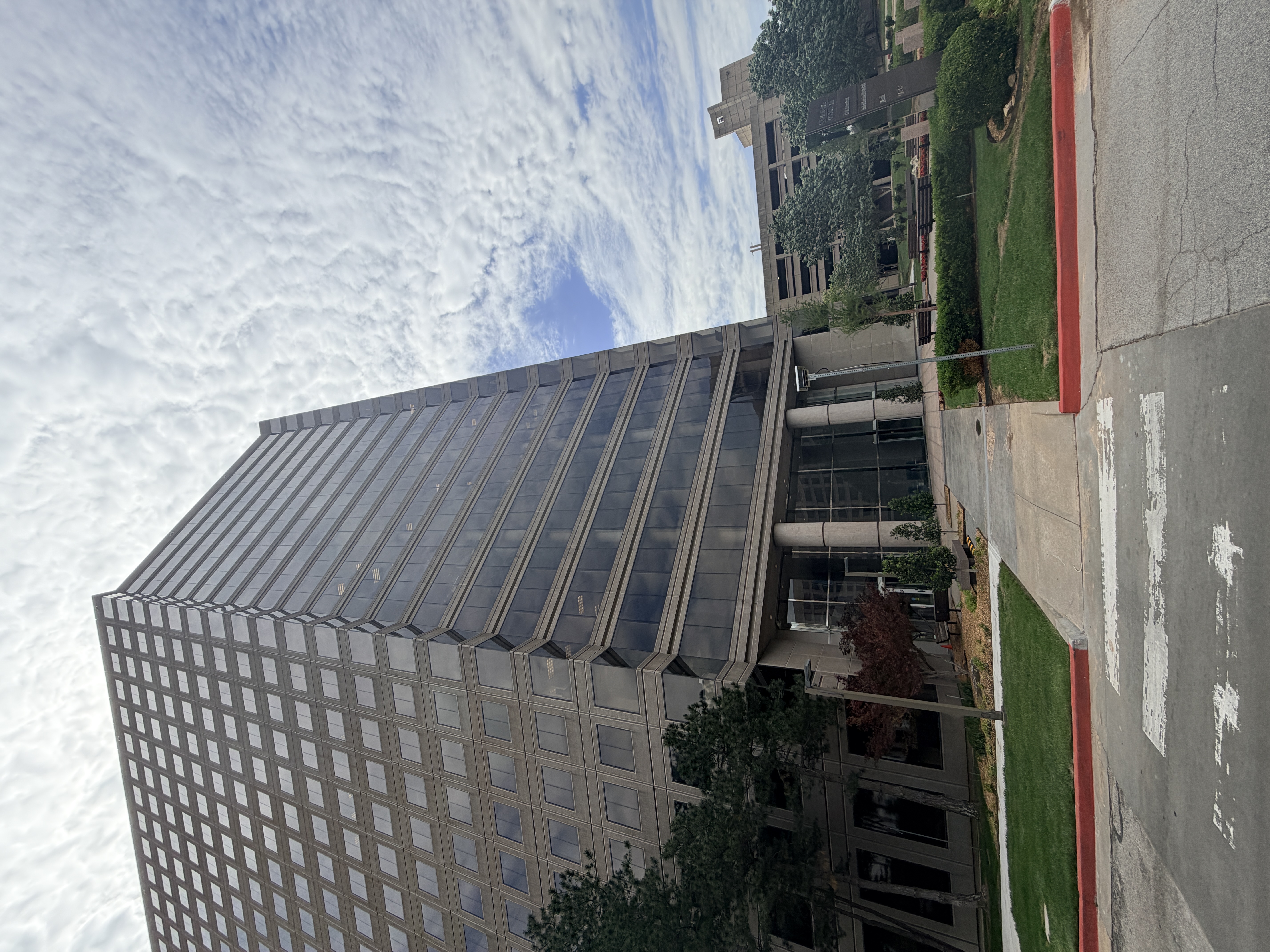 First United Bank - Tulsa - exterior front walkway