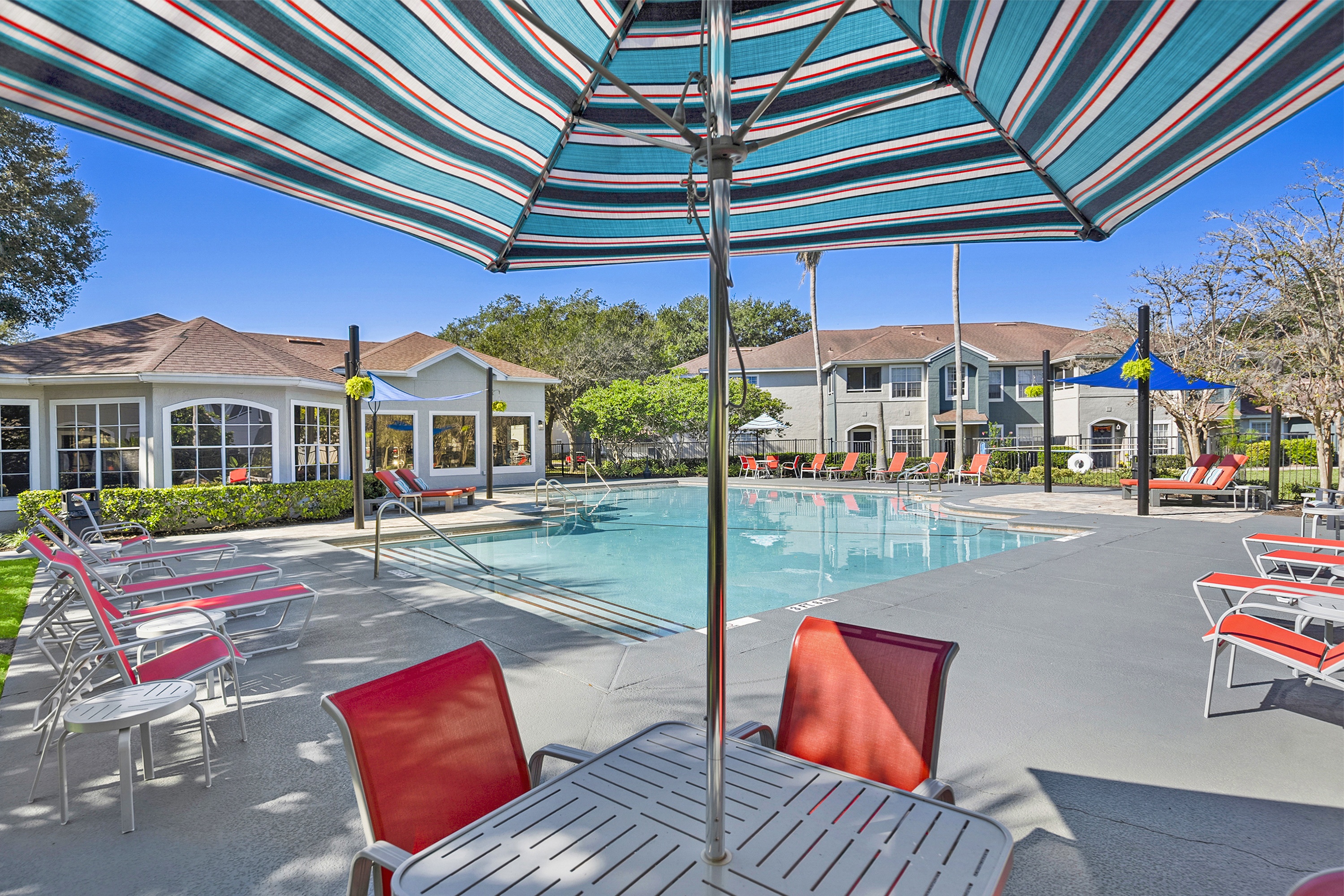 Poolside Relaxing Chairs