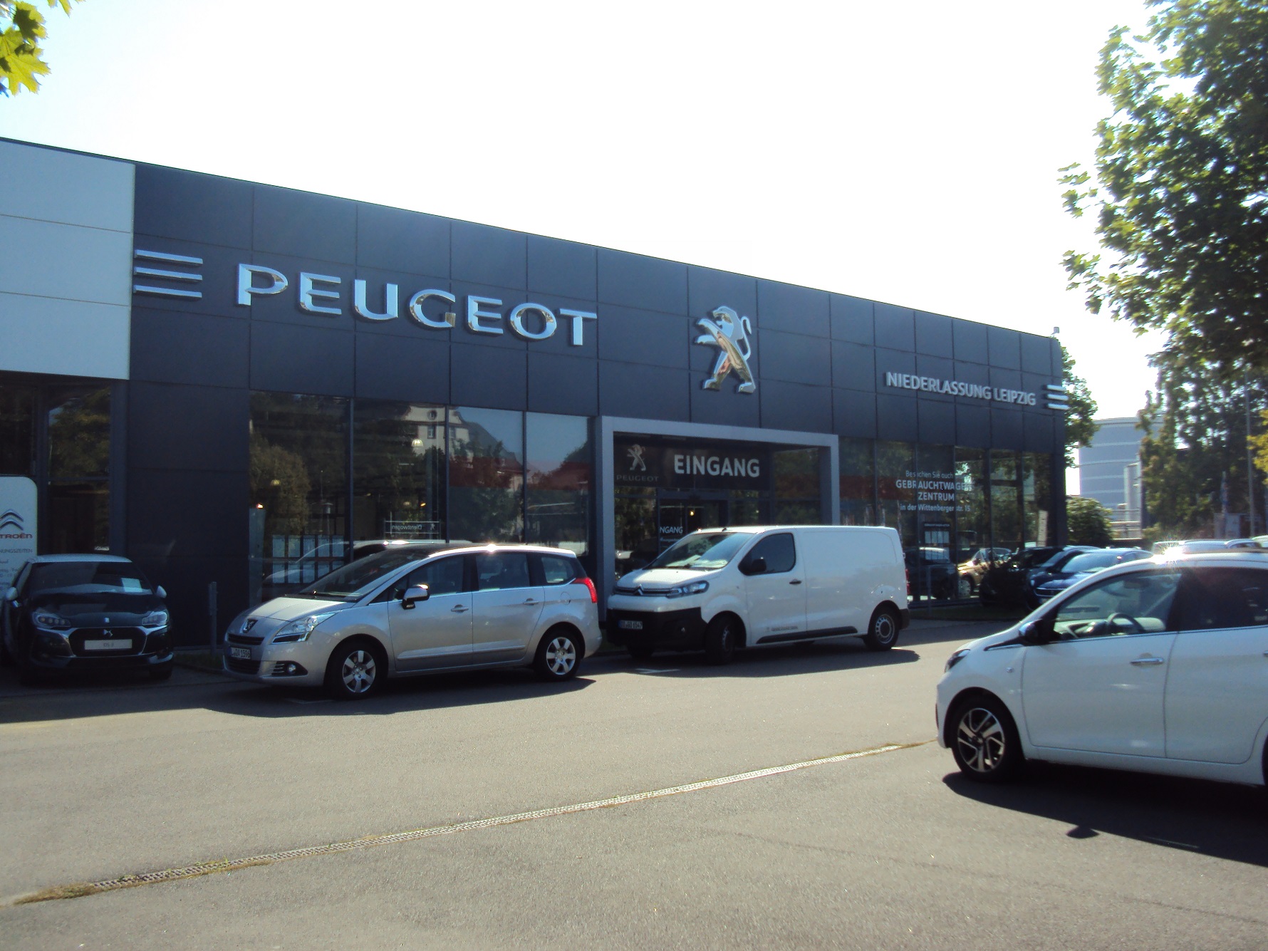 Peugeot PSA Retail Leipzig, Roscherstraße 15 in Leipzig
