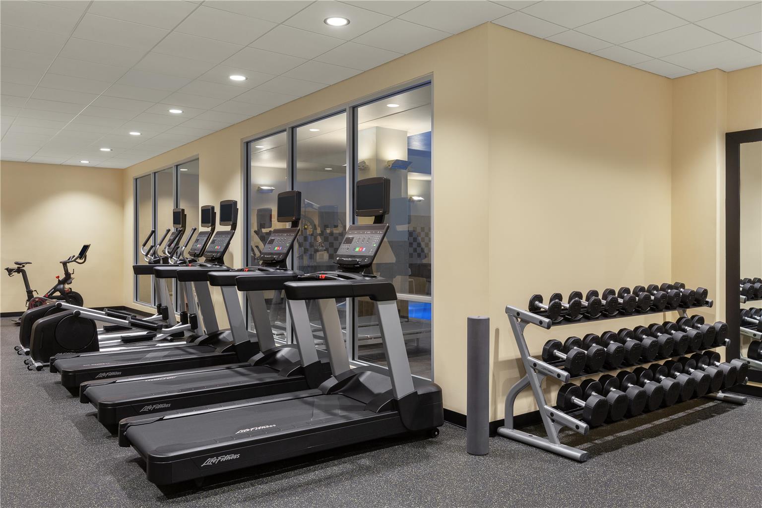 Health club  fitness center  gym