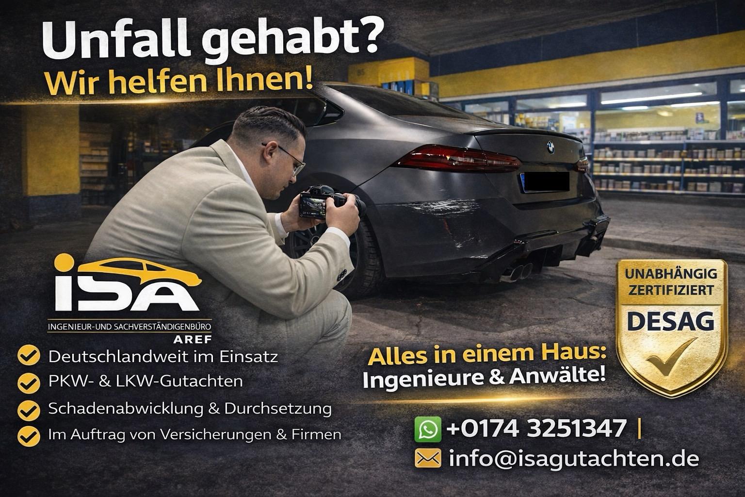 Bild 9 ISA Gutachten – Ingenieur & Kfz-Sachverständiger in Soest