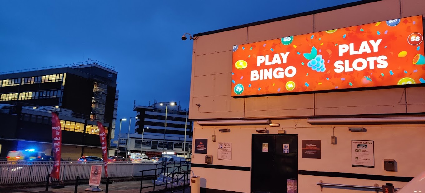 Images Buzz Bingo and The Slots Room Burnley