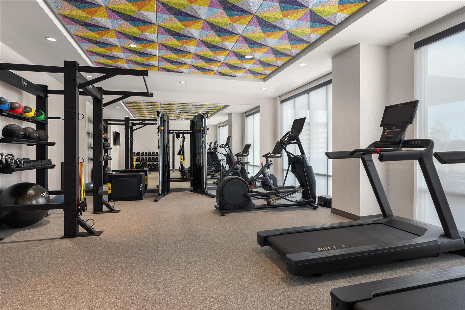 Health club  fitness center  gym 