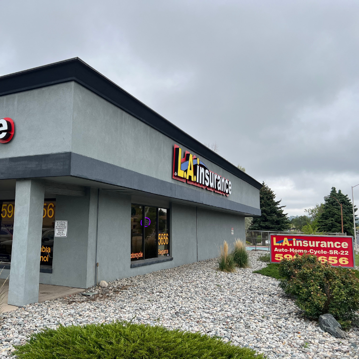 Exterior of the L.A. Insurance located at 3574 North Academy in CO