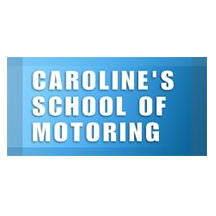 LOGO Caroline's School of Motoring Consett 01207 590959