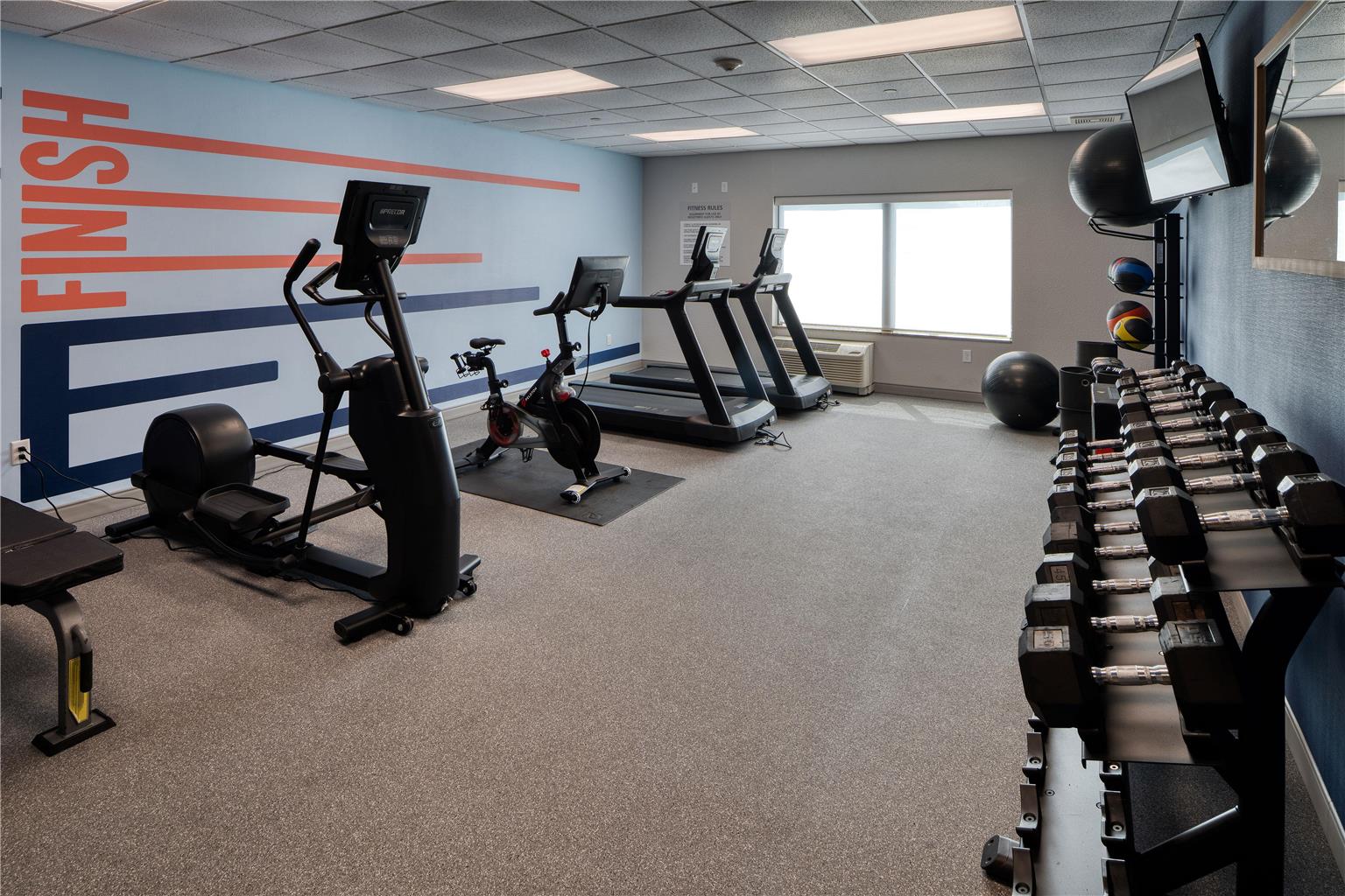 Health club  fitness center  gym 