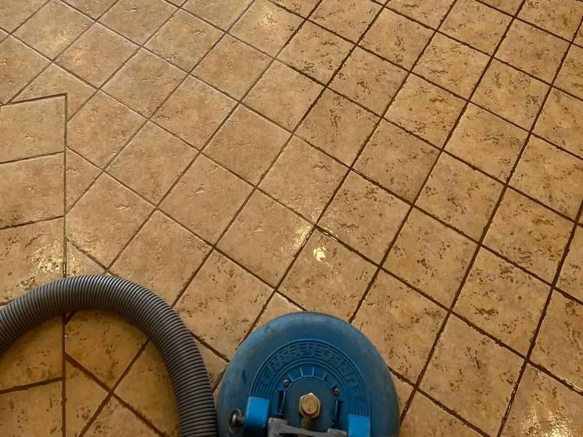 professional tile and grout cleaners