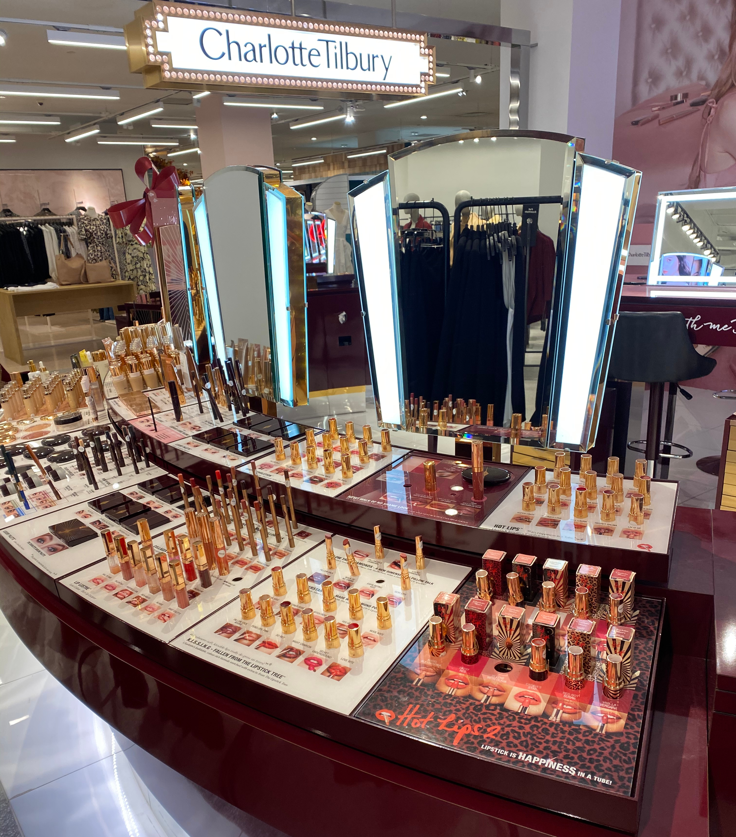 Charlotte Tilbury Makeup Counter