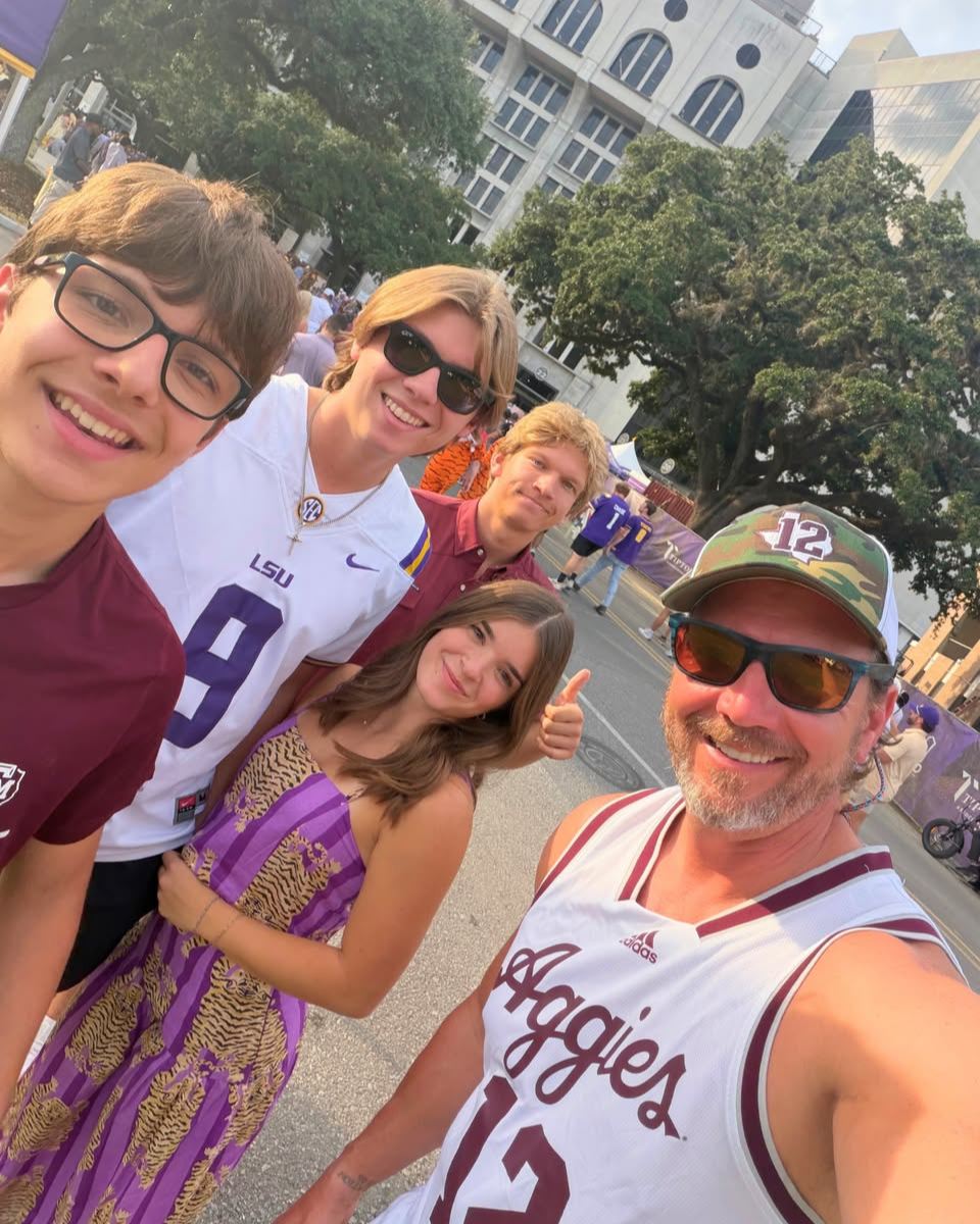 Football, family, and a little SEC rivalry made for a memorable weekend! The Aggies may not have gotten the win, but spending time with my boys made it worthwhile. Thanks for a great weekend, Beau! Gig 'em!