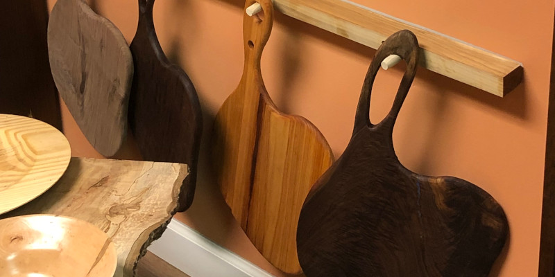 Our wooden cutting boards can be a beautiful piece in any kitchen.