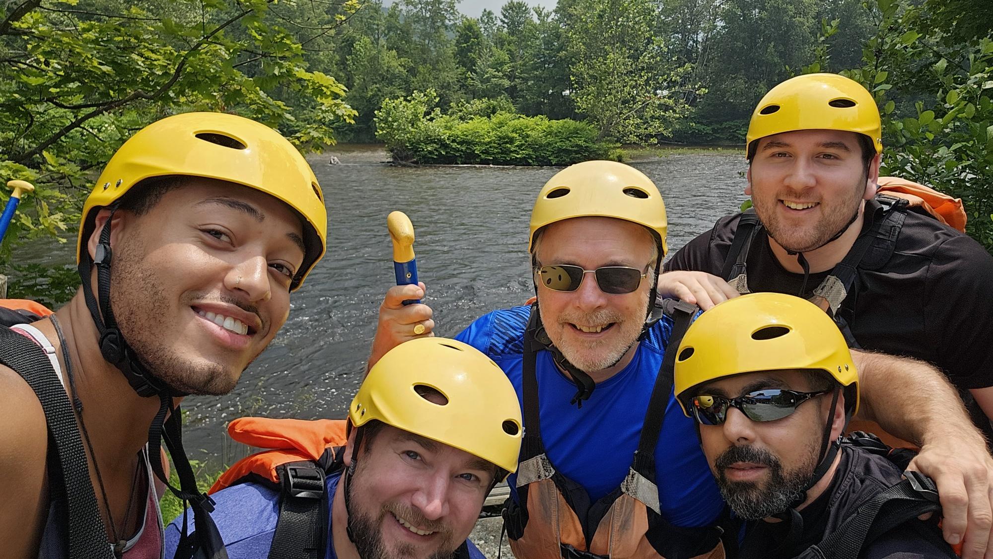 Millennium Technology Solutions White Water Rafting Trip