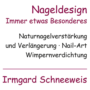 Schneeweis Irmgard Nageldesign Logo