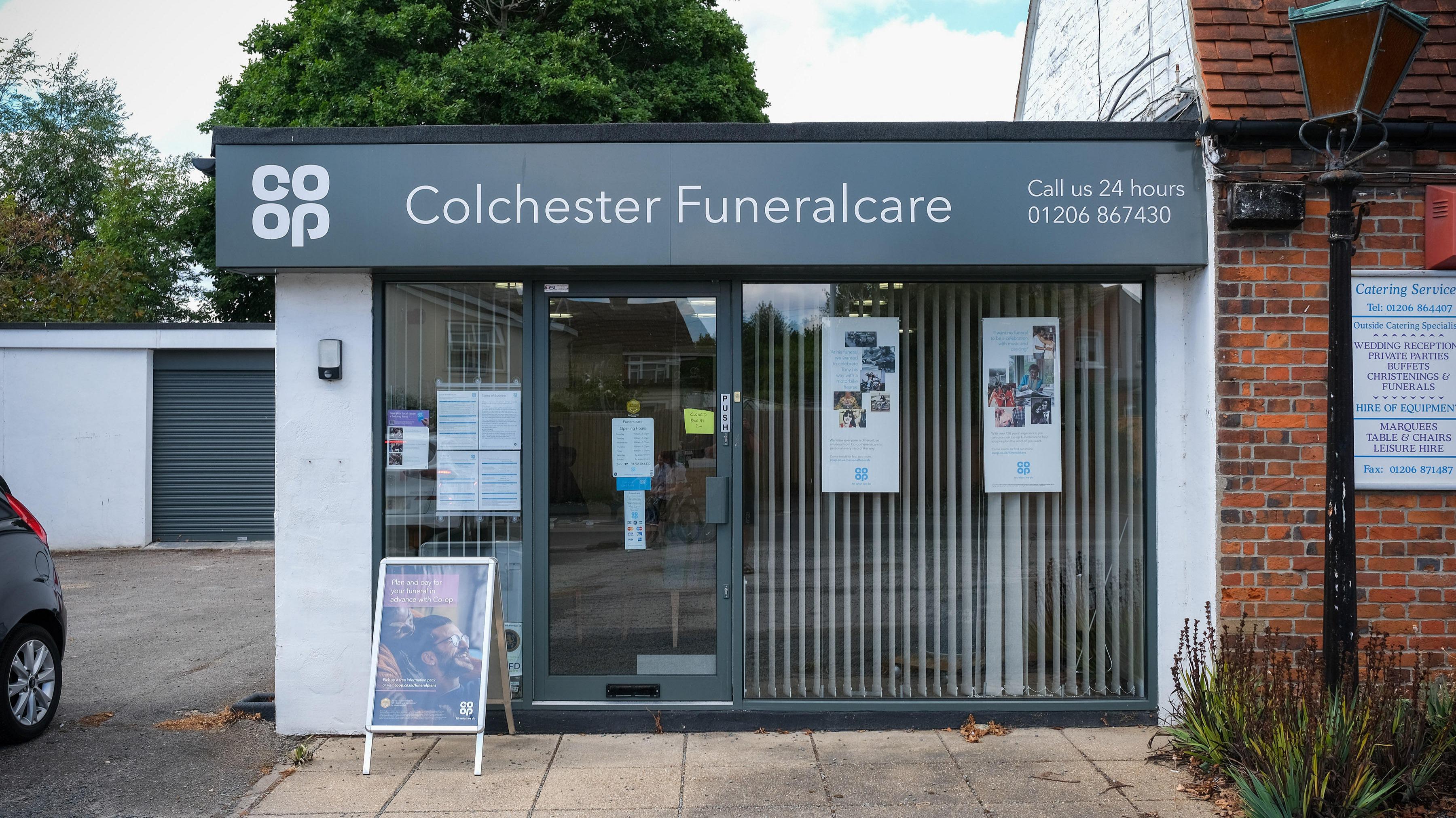 Images Co-op Funeralcare, Colchester