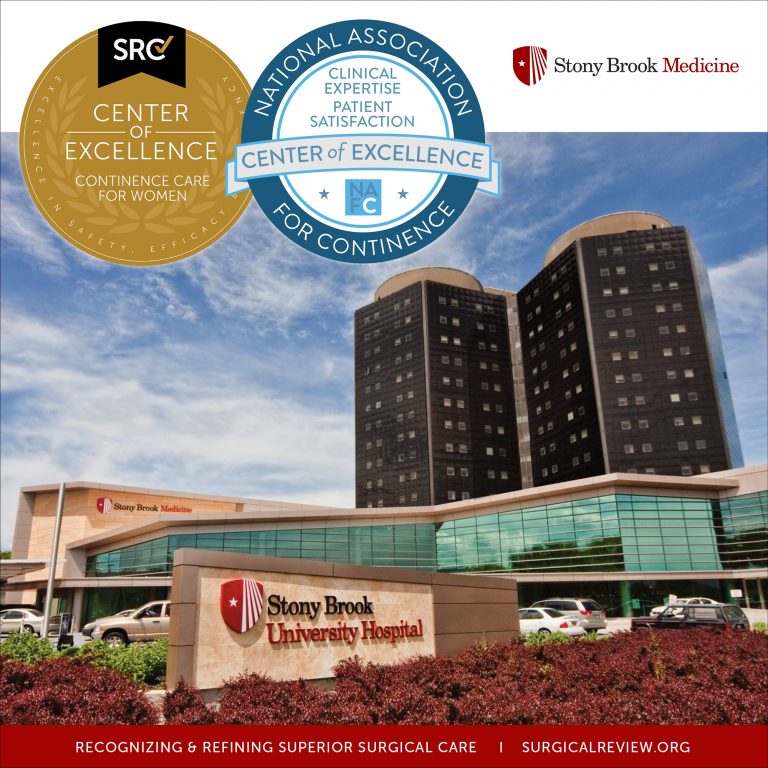 The Women's Pelvic Health Center has been named a Center of Excellence by the Surgical Review Corporation!