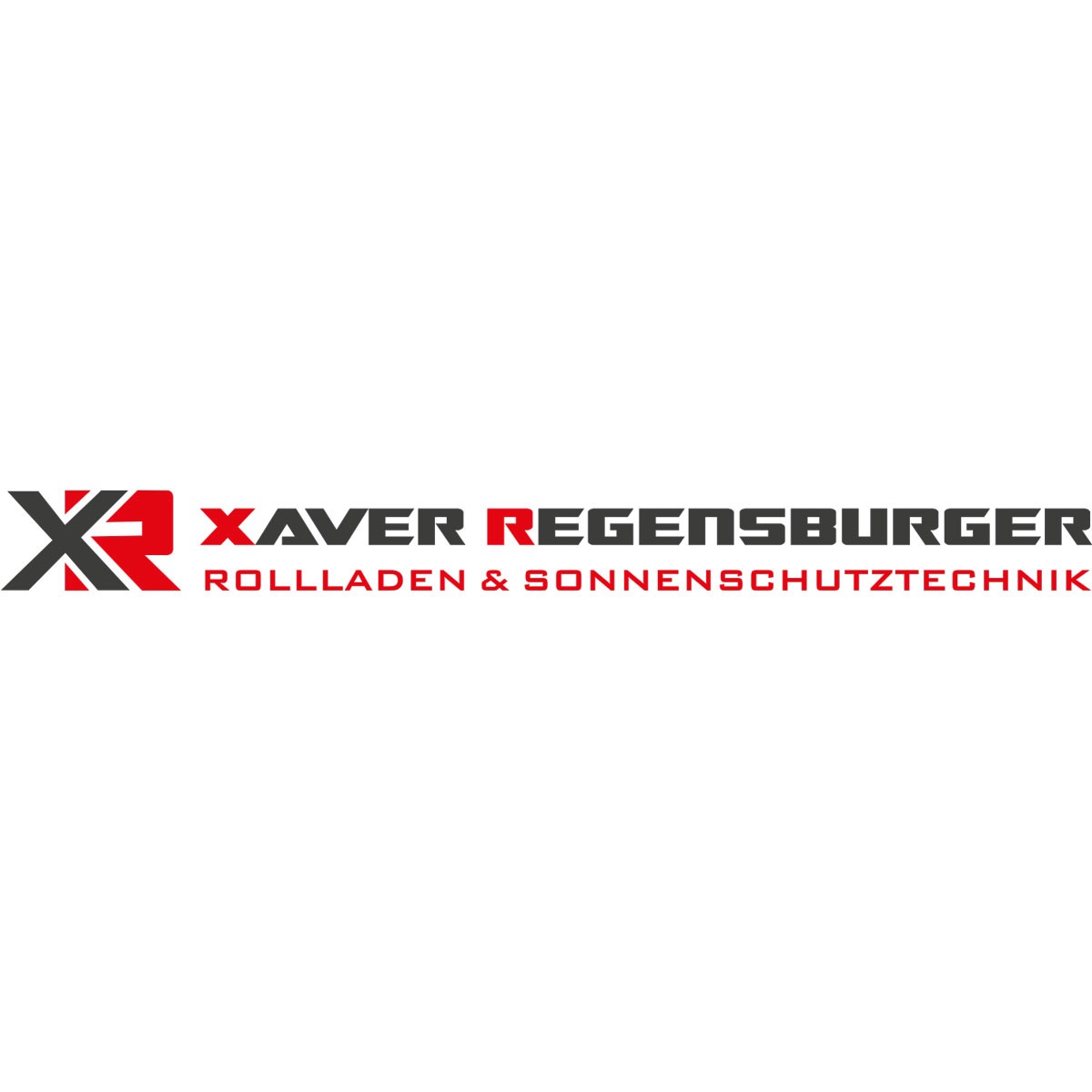 Logo Rollladenbau Xaver Regensburger - Logo