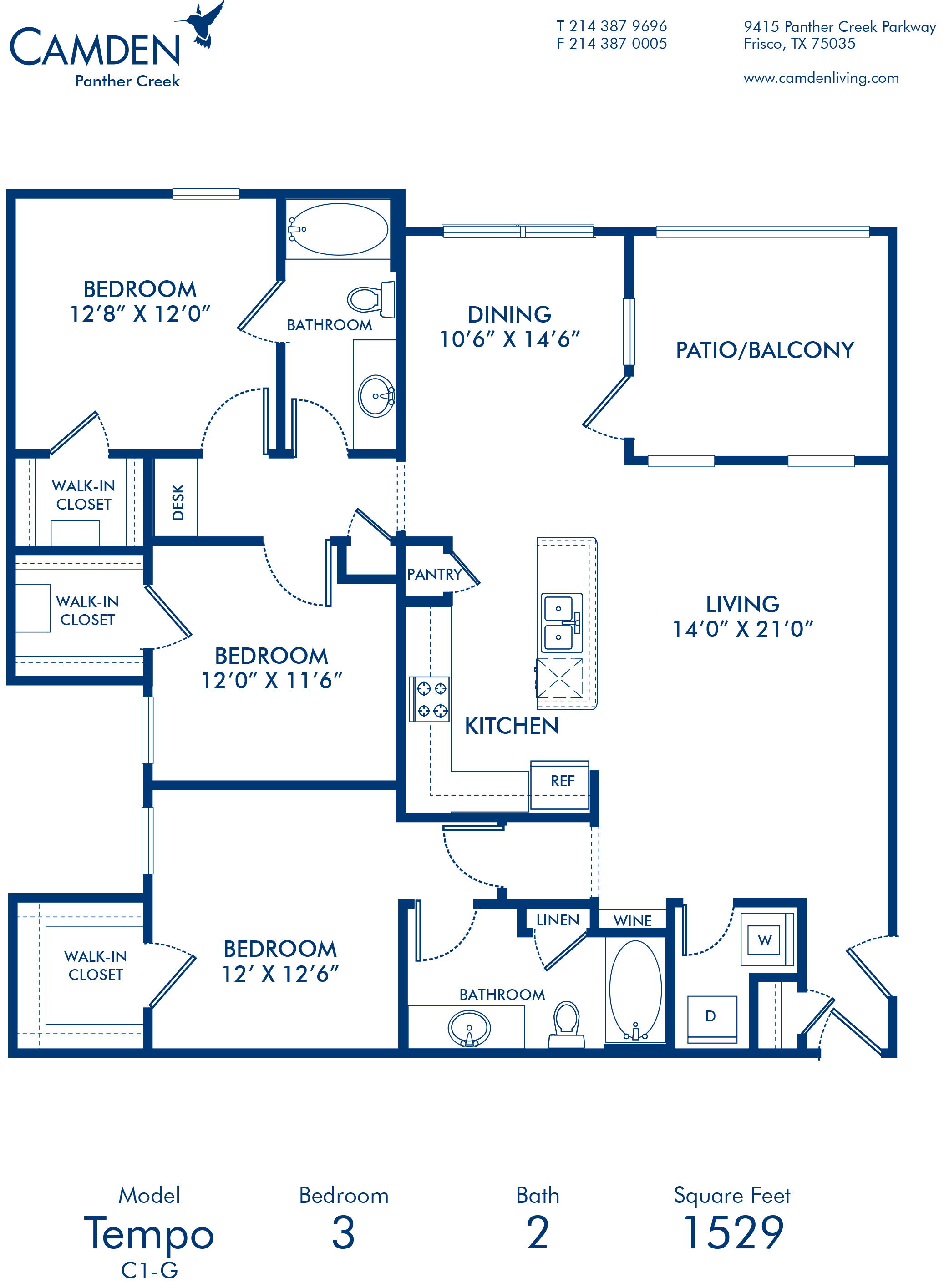 Camden Panther Creek Apartments Photo