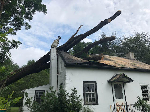 When your home suffers from storm damage in New Hope, PA give SERVPRO of Newtown/ Yardley a call today!
