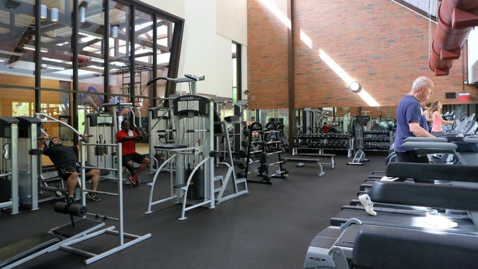 Gym at The Bluffs at Mountain Park