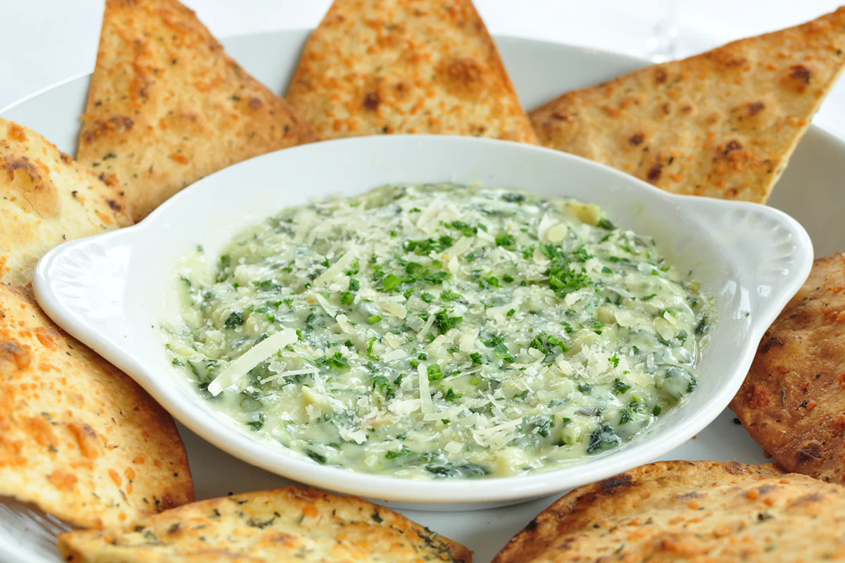 Spinach & Artichoke Dip - ANTIPASTI & FLATBREADS