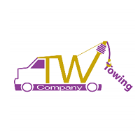 TW Towing Company Logo