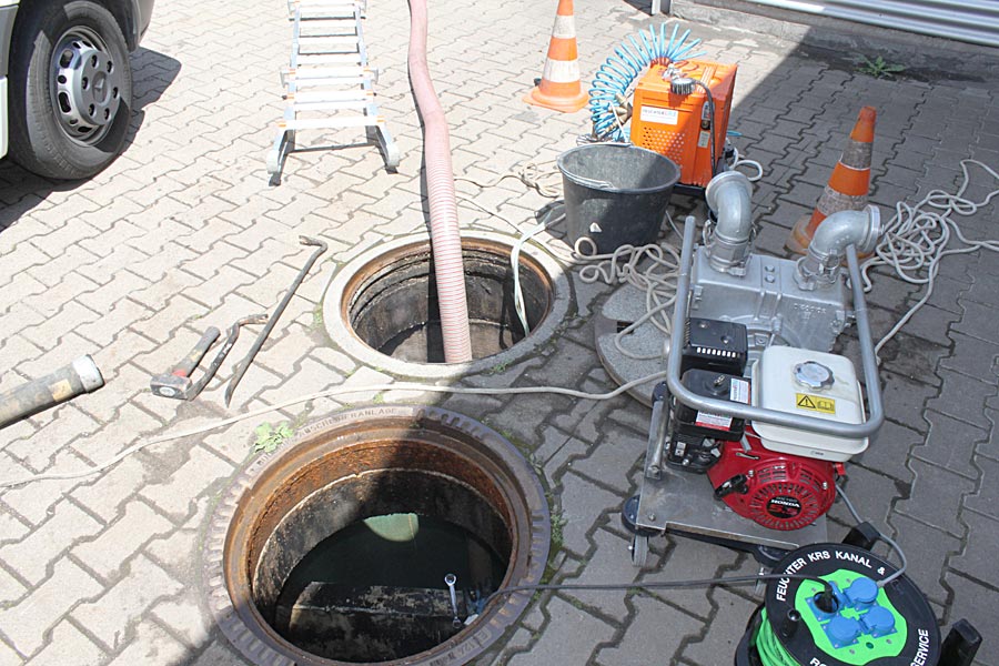 Bild 1 Feuchter KRS in Ilsfeld