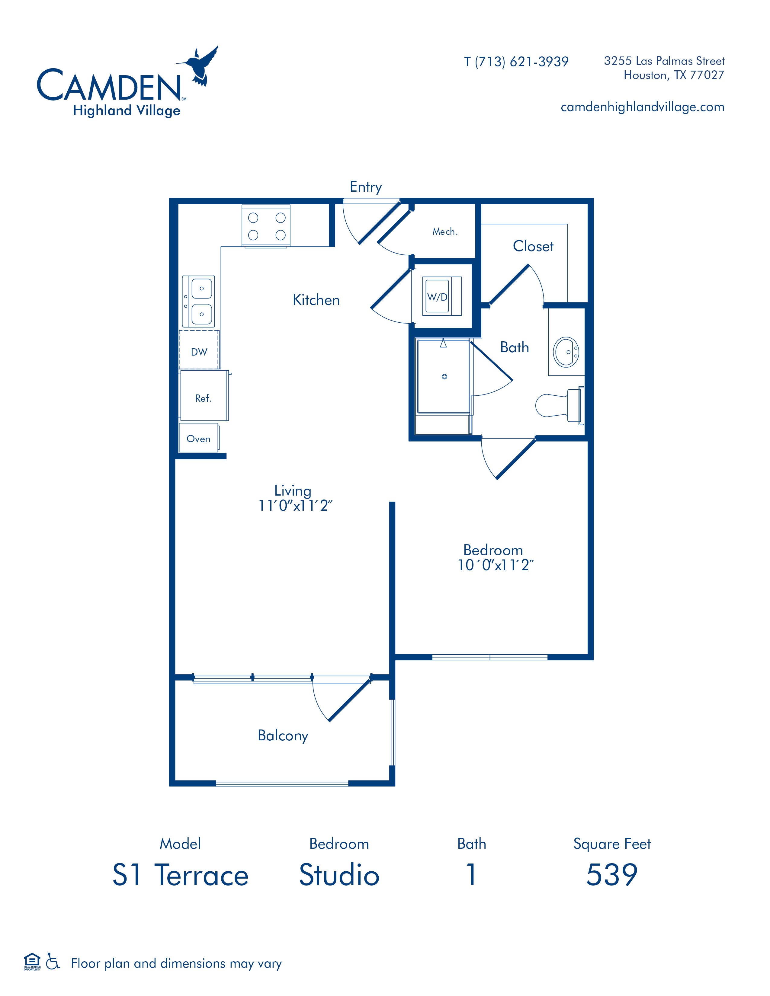 Camden Highland Village Apartments and Townhomes Photo