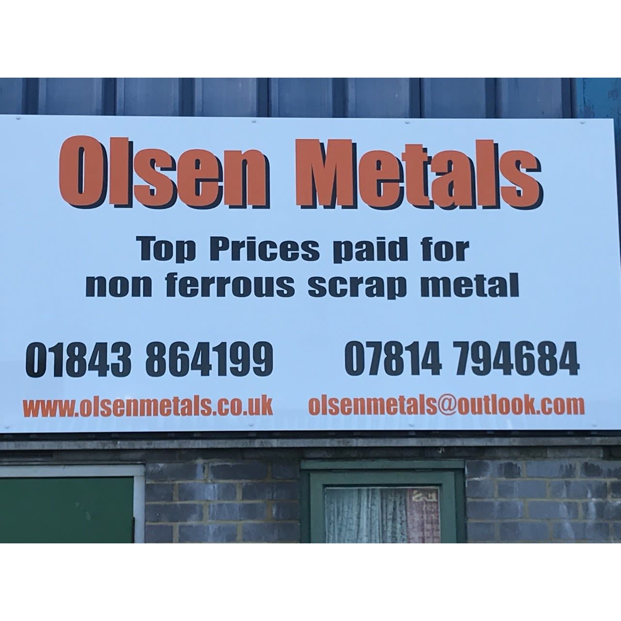 LOGO Olsen Metals Broadstairs 07814 794684