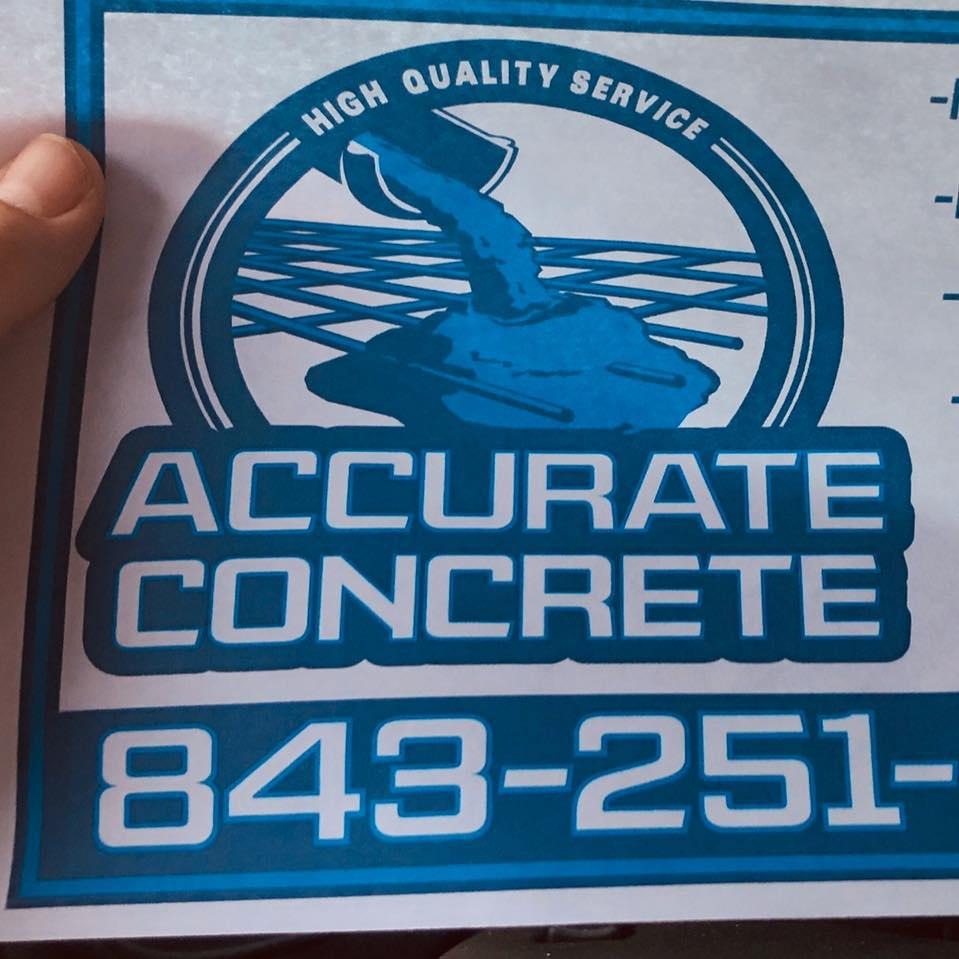 Accurate Concrete Logo