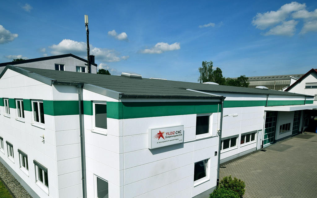 Yildiz-CNC Zerspanungstechnik in Hüttenberg Hessen - Firmengebäude, Büro mit Fertigungshalle