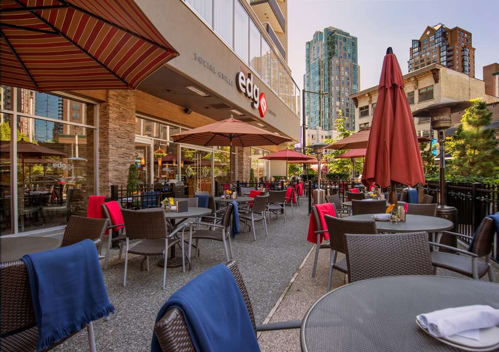 Best Western Premier Chateau Granville Hotel & Suites & Conf. Centre in Vancouver: The Edge Social Grille & Lounge- Experience the largest patio on Granville Street