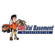 Del-Val Basement Waterproofing Logo