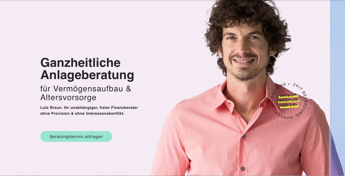 Kundenbild groß 2 Honorarberater & Anlageberatung Lutz Braun - Ihr Finanz Caddy in Flein bei Heilbronn