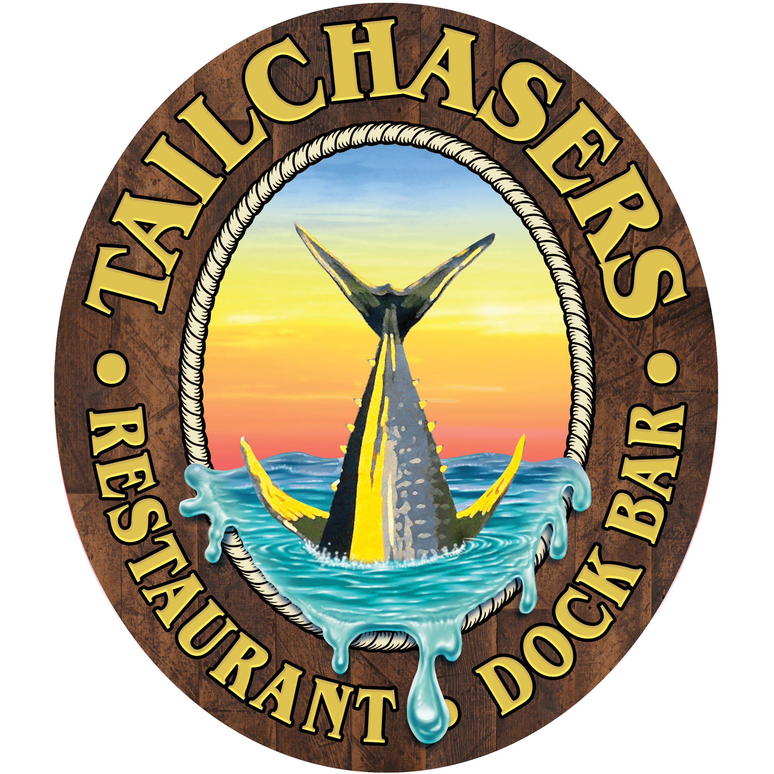 Tailchasers Restaurant & Dock Bar Logo