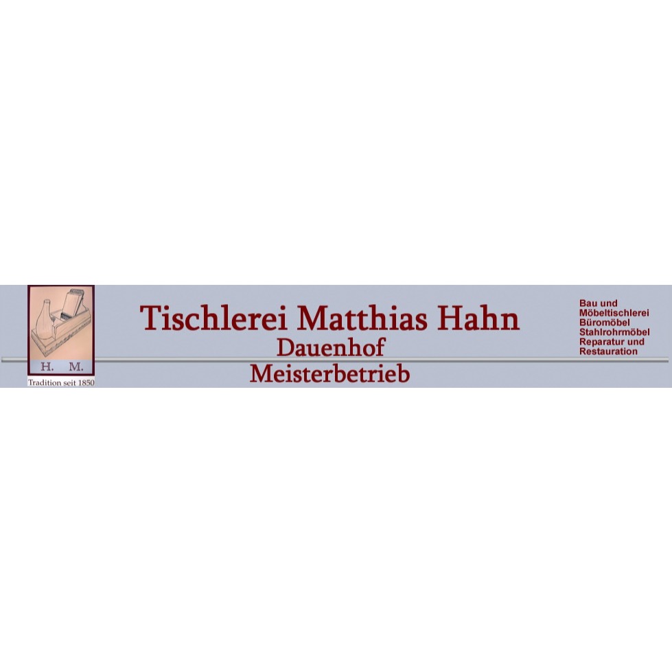 Logo Tischlerei Matthias Hahn