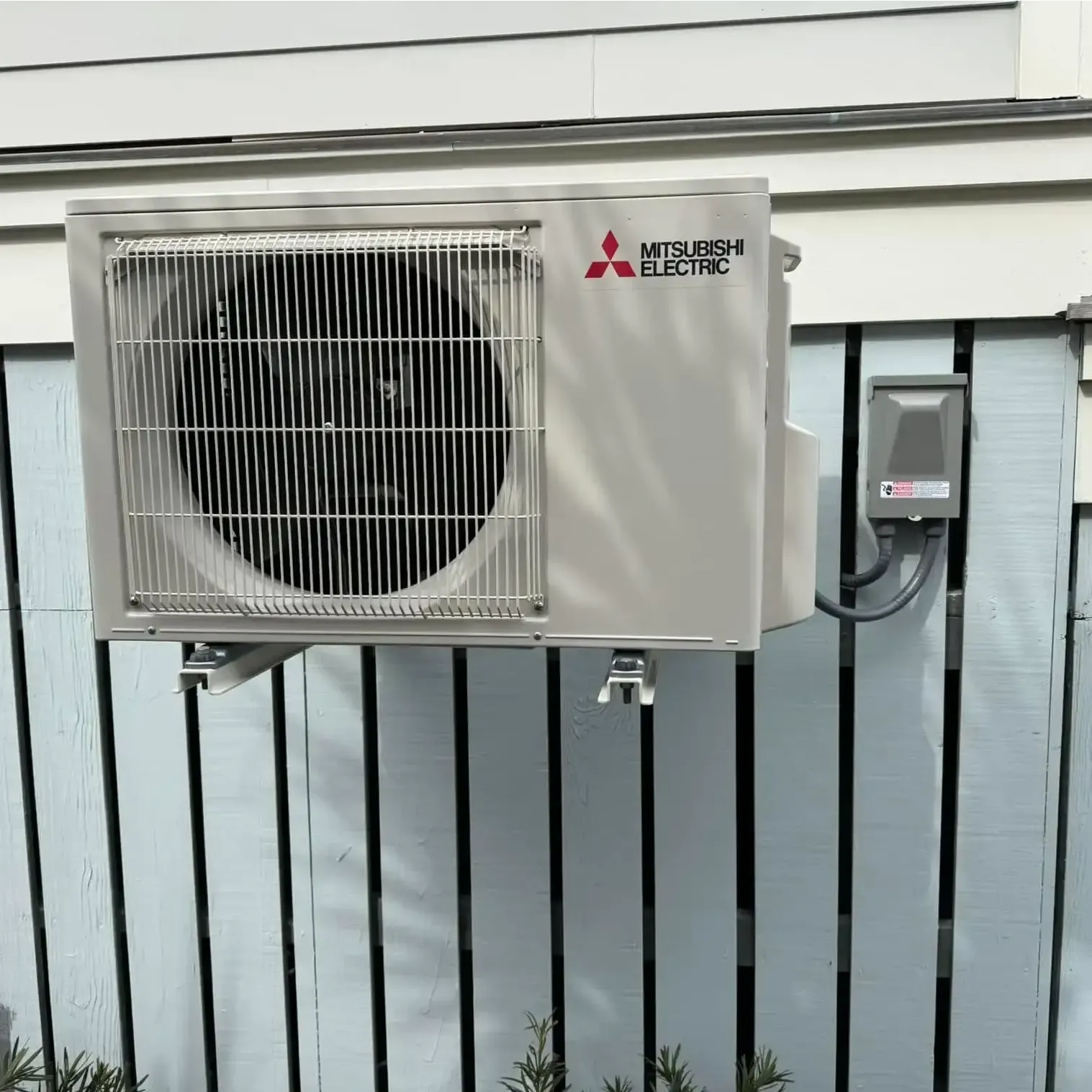 Space-saving and highly efficient! Check out this wall-mounted Mitsubishi Electric ductless mini-split installation completed by Maximum Air Experts in North Charleston, SC.