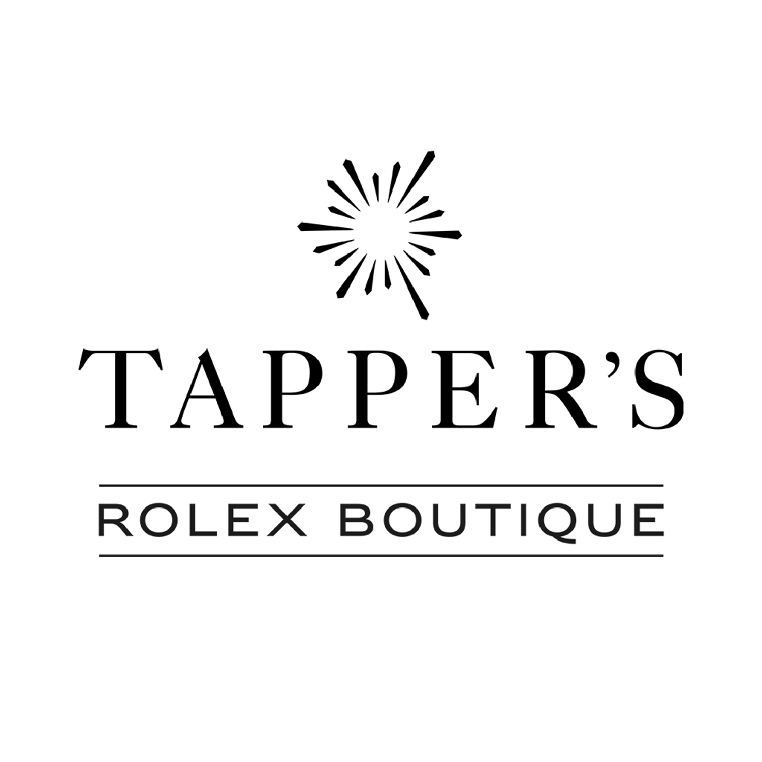 Rolex Boutique Tapper's Detroit Logo
