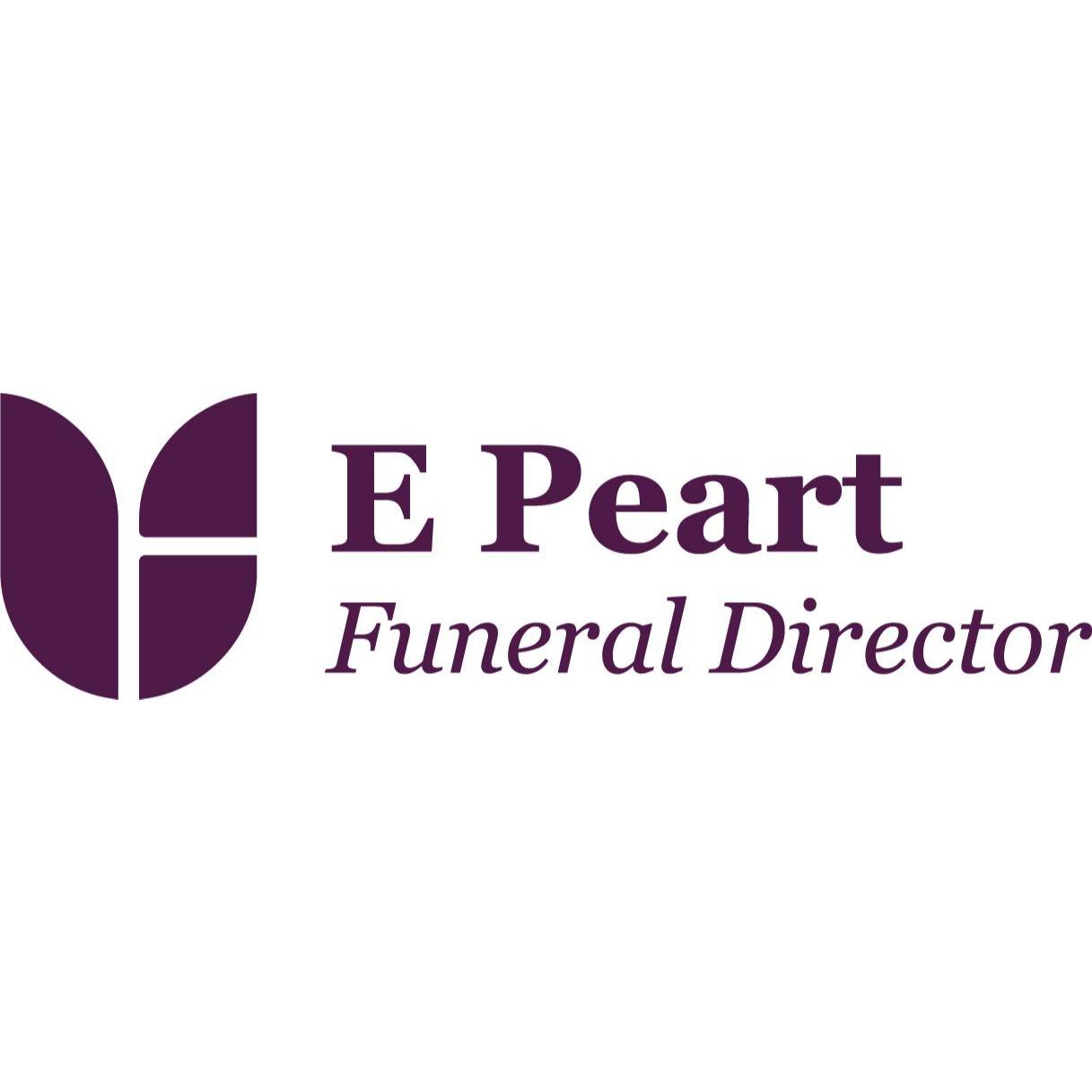 E Peart Funeral Director Logo