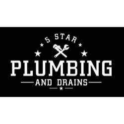 5 Star Plumbing and Drains, Inc Logo