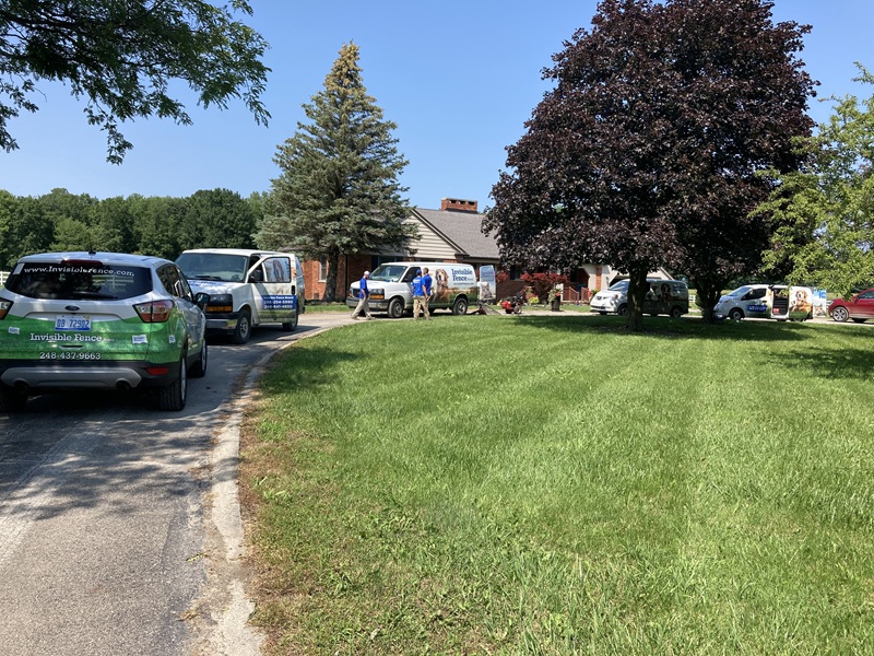 Invisible Fence® installation in St Clair County, Michigan