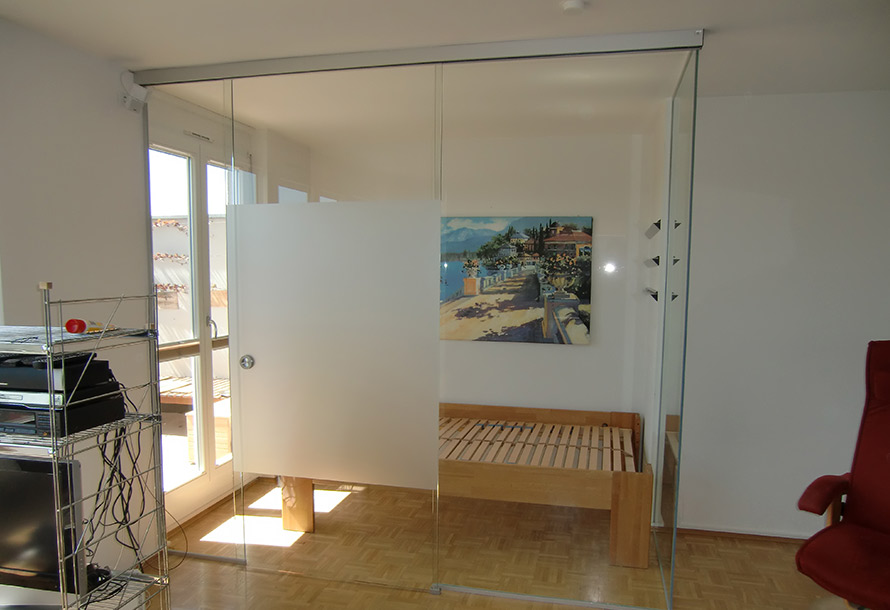 Raumteiler aus Glas | Glasschleiferei & Glaserei | Ditl R. & Co. | München