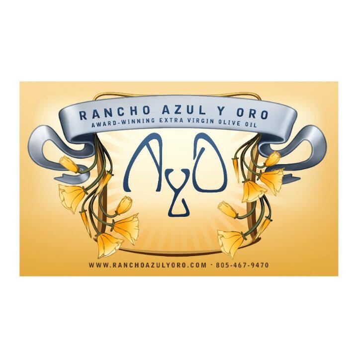 Rancho Azul y Oro Olive Farm Logo