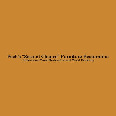 Peck's "Second Chance" Furniture Restoration Logo