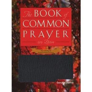 Book of Common Prayer, Leather, Black