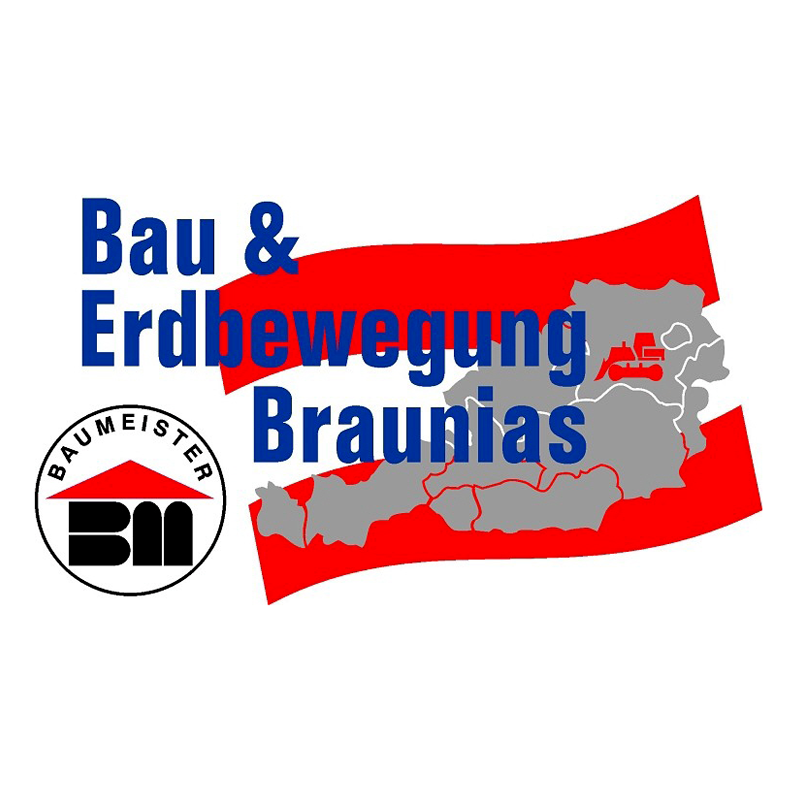 Bau & Erdbewegung BRAUNIAS e.U. 3012 Wolfsgraben  Logo Bau & Erdbewegung BRAUNIAS e.U. Wolfsgraben 02233 55530