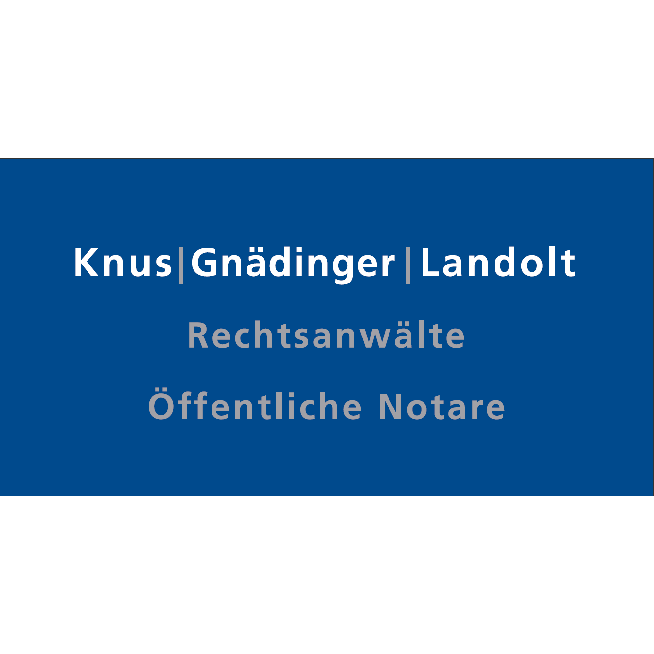 Knus Gnädinger Landolt Rechtsanwälte Logo