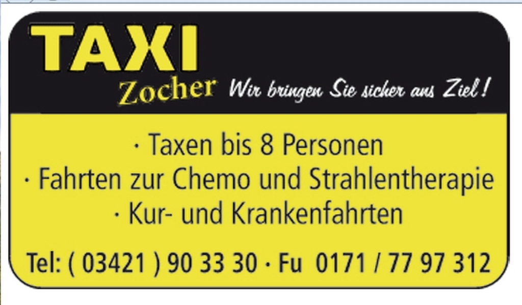 Bilder Taxi und Mietwagen Service Zocher