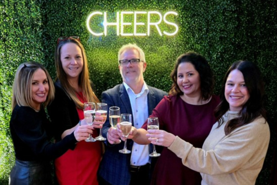 Karen Ewald Wealth Management Team - Client Christmas Party