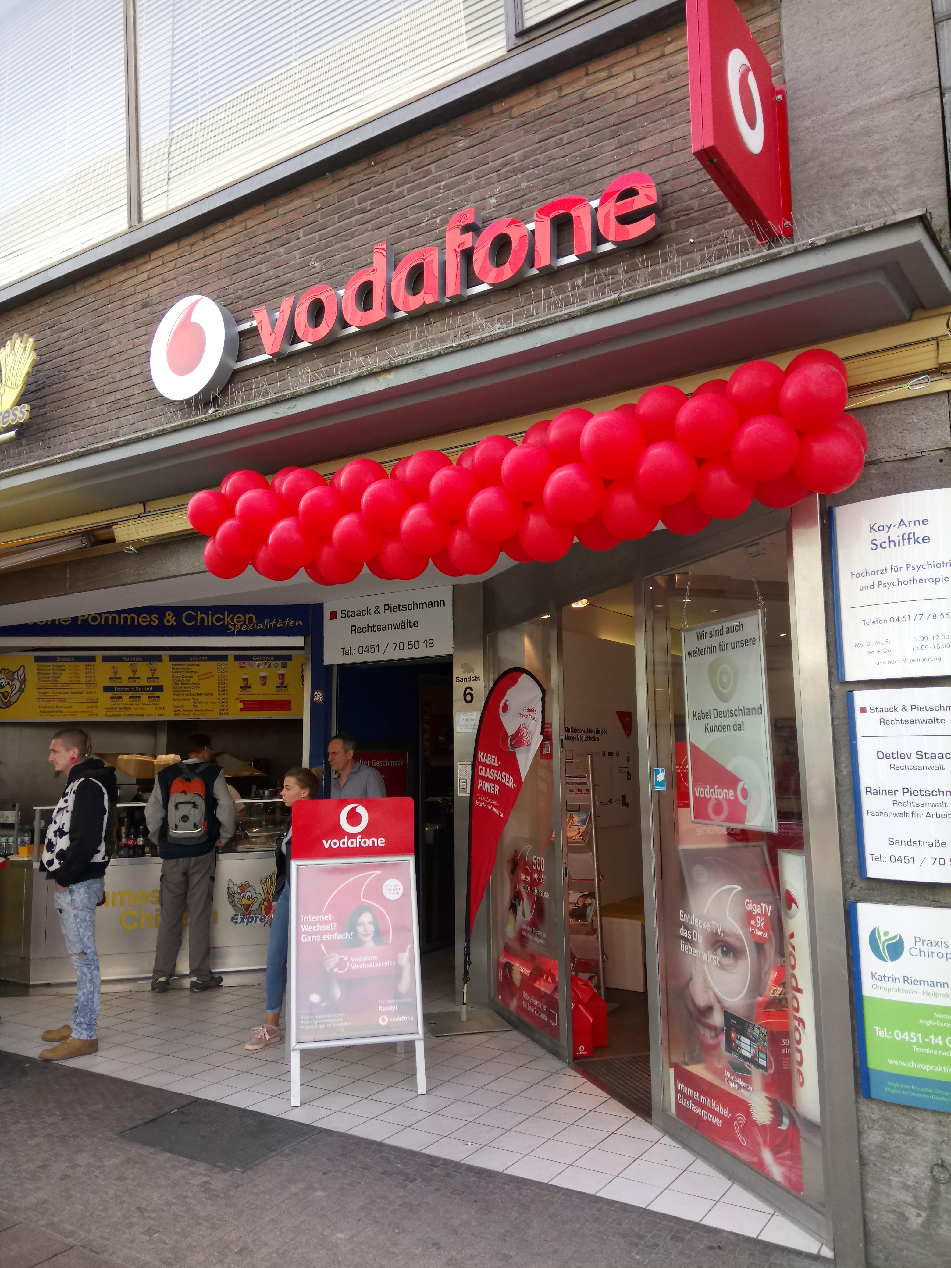 Vodafone Shop (geschlossen), Sandstr. 6 in Lübeck