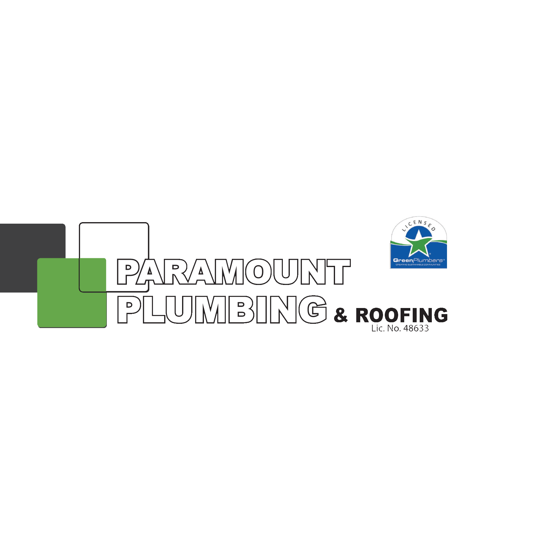 Paramount Plumbing & Roofing Logo