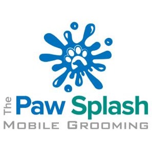 The Paw Splash Mobile Grooming Logo